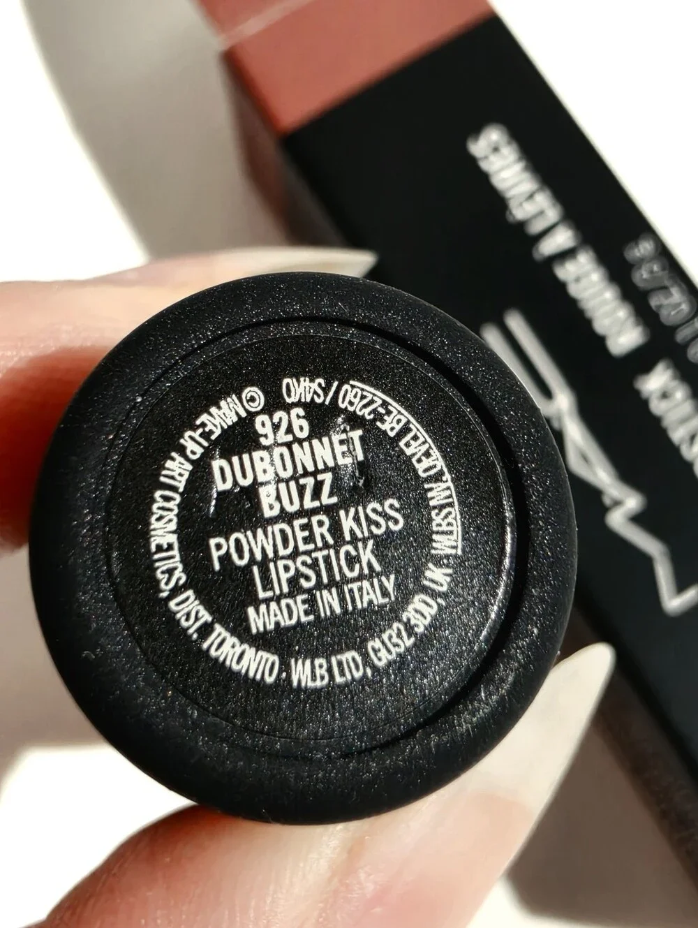 Mac Powder Kiss Lipstick #926 Dubonnet Buzz New